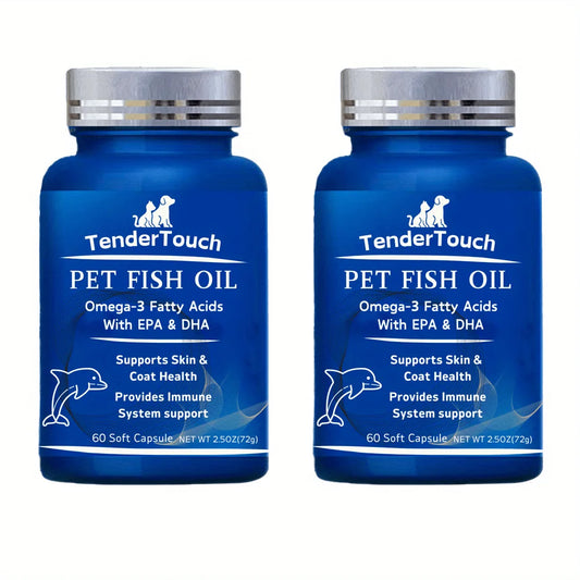 (2 Pack x 60 Capsules)  Amazing  Omega 3 Fish Oil