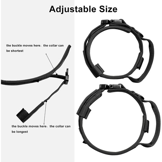 Heavy-Duty Military Tactical Dog Collar & Leash