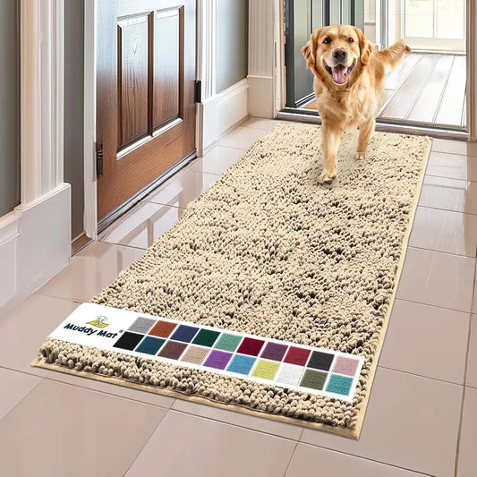 Entryway Dog Door Mat For Muddy Paws