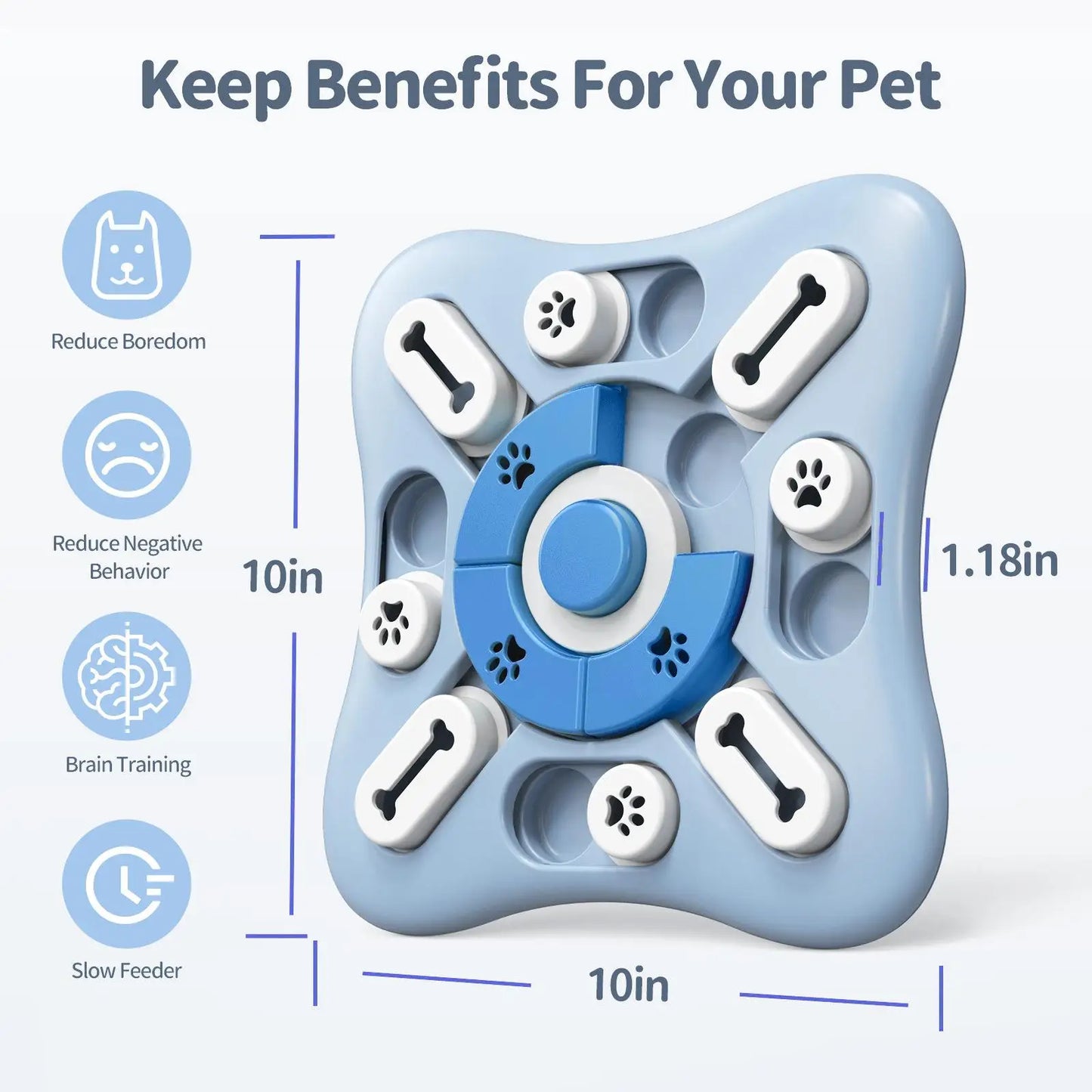 Dog Toys Slow Feeder Interactive Increase Puppy IQ