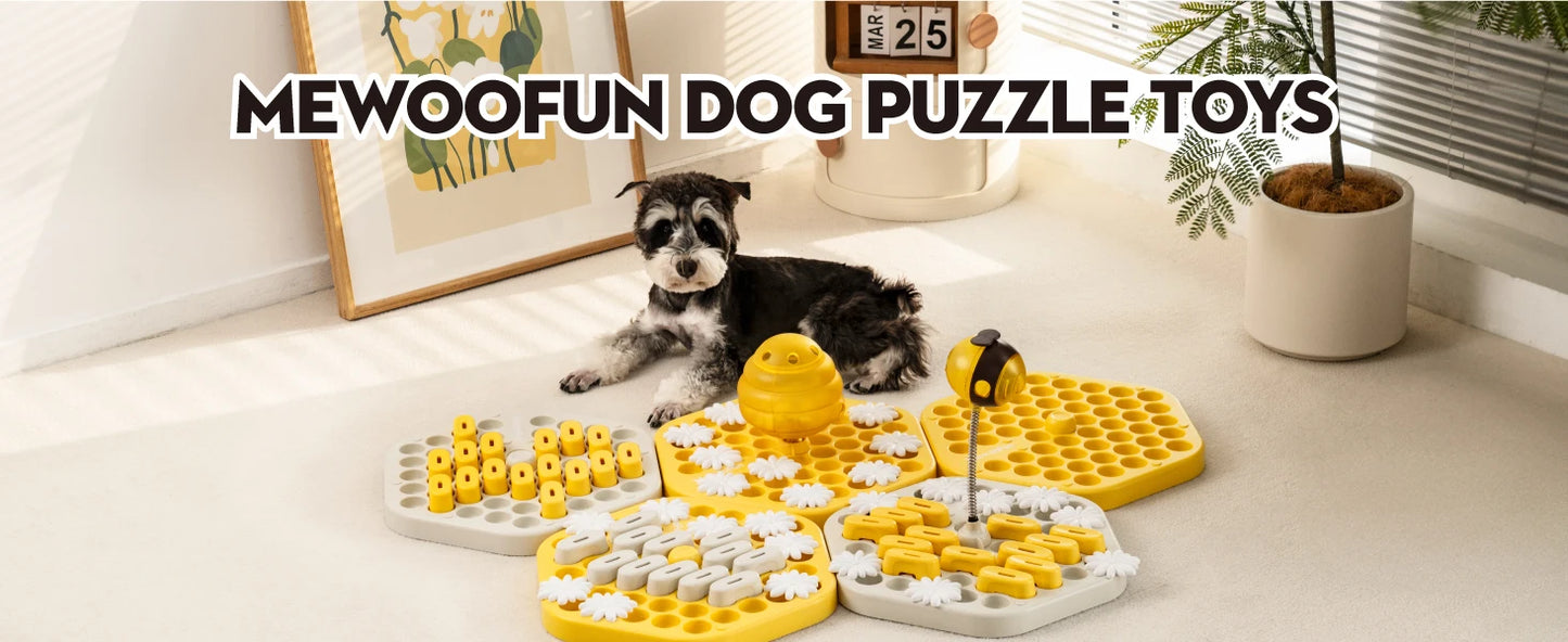 Dog Toys Slow Feeder Interactive Puzzle