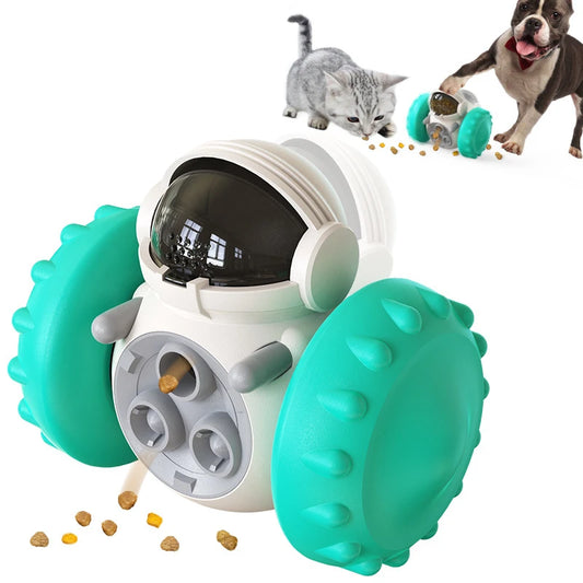 Dog Puzzle Toys Pet Food Interactive Tumbler