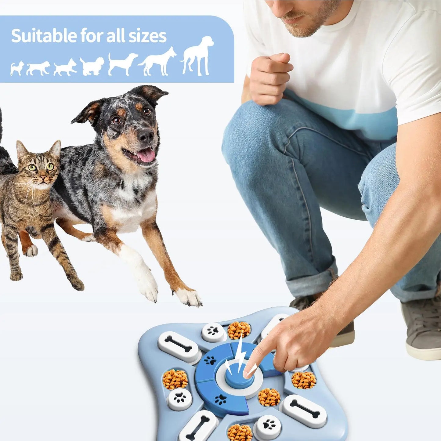 Dog Toys Slow Feeder Interactive Increase Puppy IQ