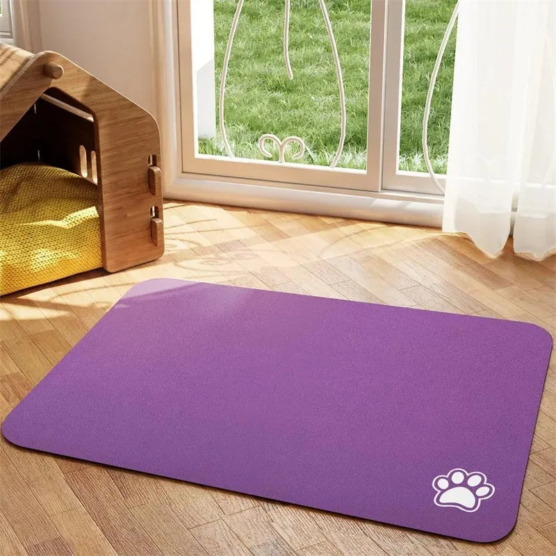 Pet Feeding Mat Absorbent Mat for Food