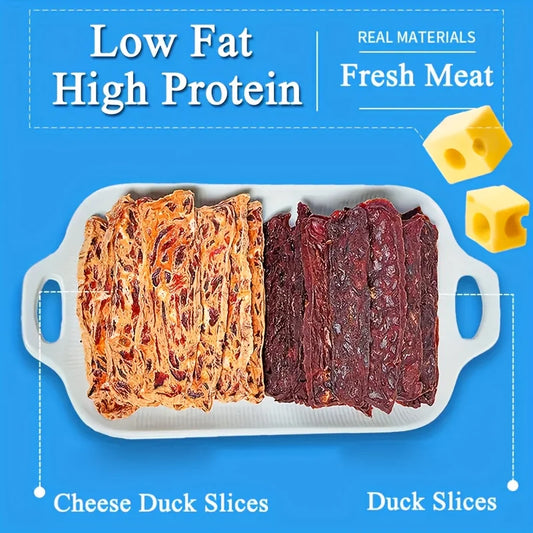 Duck Slices Dog Treats, Healthy, High Protein
