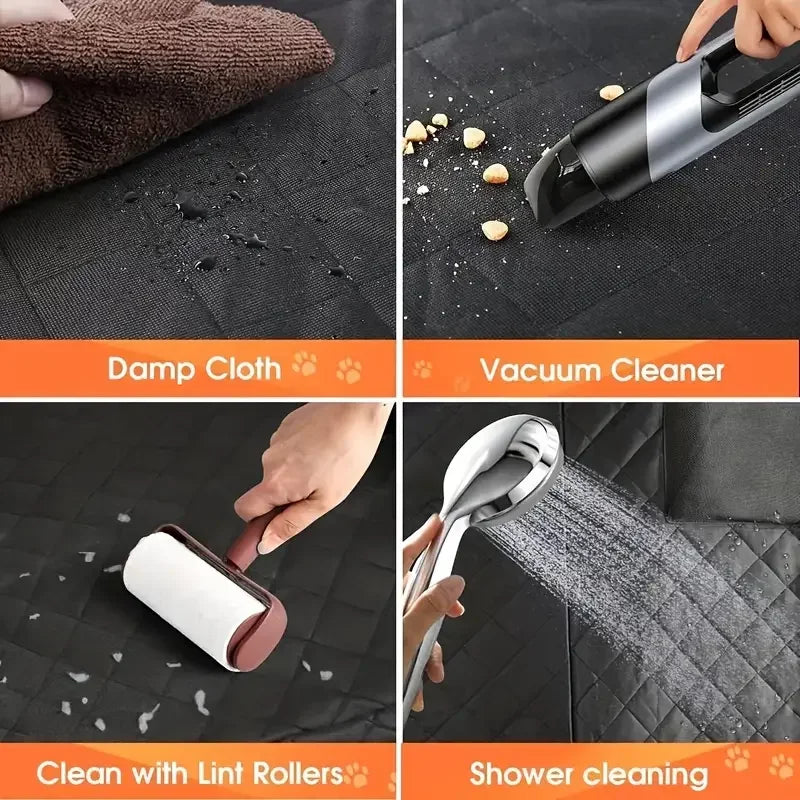 Dog Car Seat Cover Waterproof Scratch Proof Nonslip