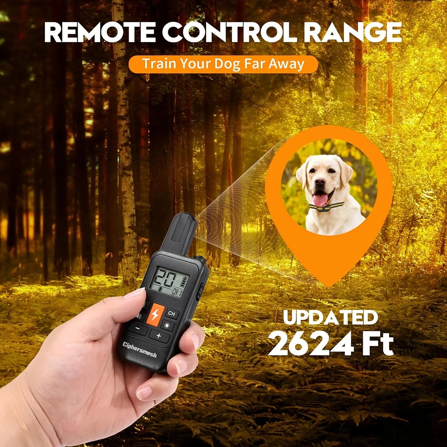 Anti Barking Shock Vibration Collar /Clicker