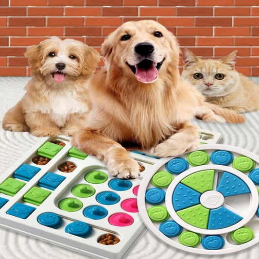 Dog Puzzle Toys Slow Feeder Interactive