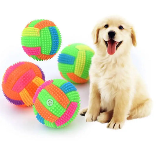 Glowing Ball Dog Interactive Toys