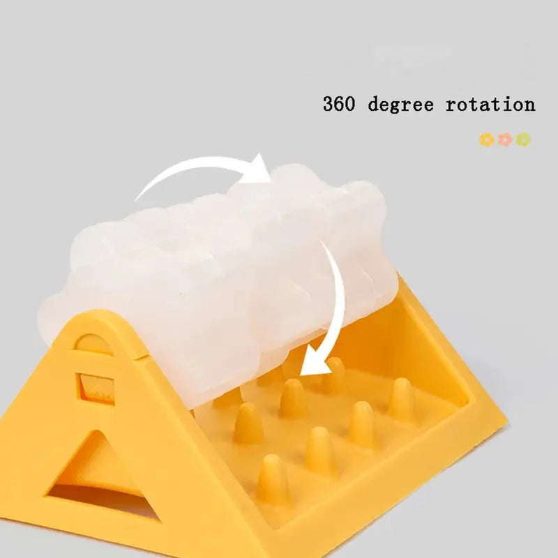 Interactive Slow Feeder Dog Bowl - Puzzle Toy for Anxiety