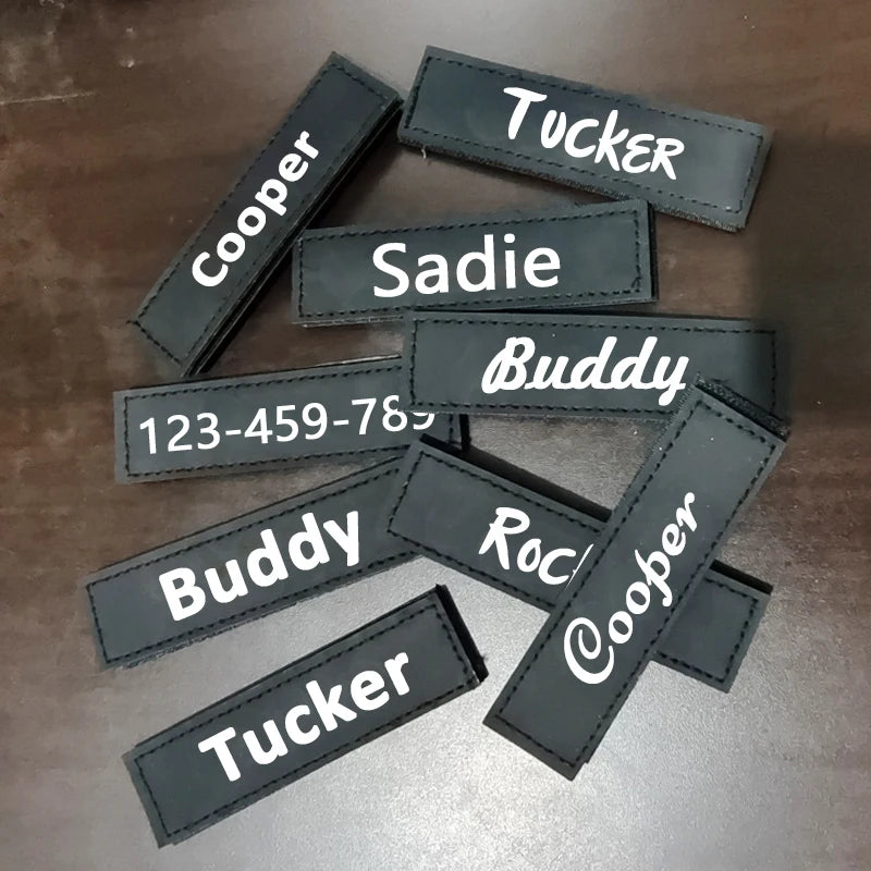 Pet Harness Custom ID Tag