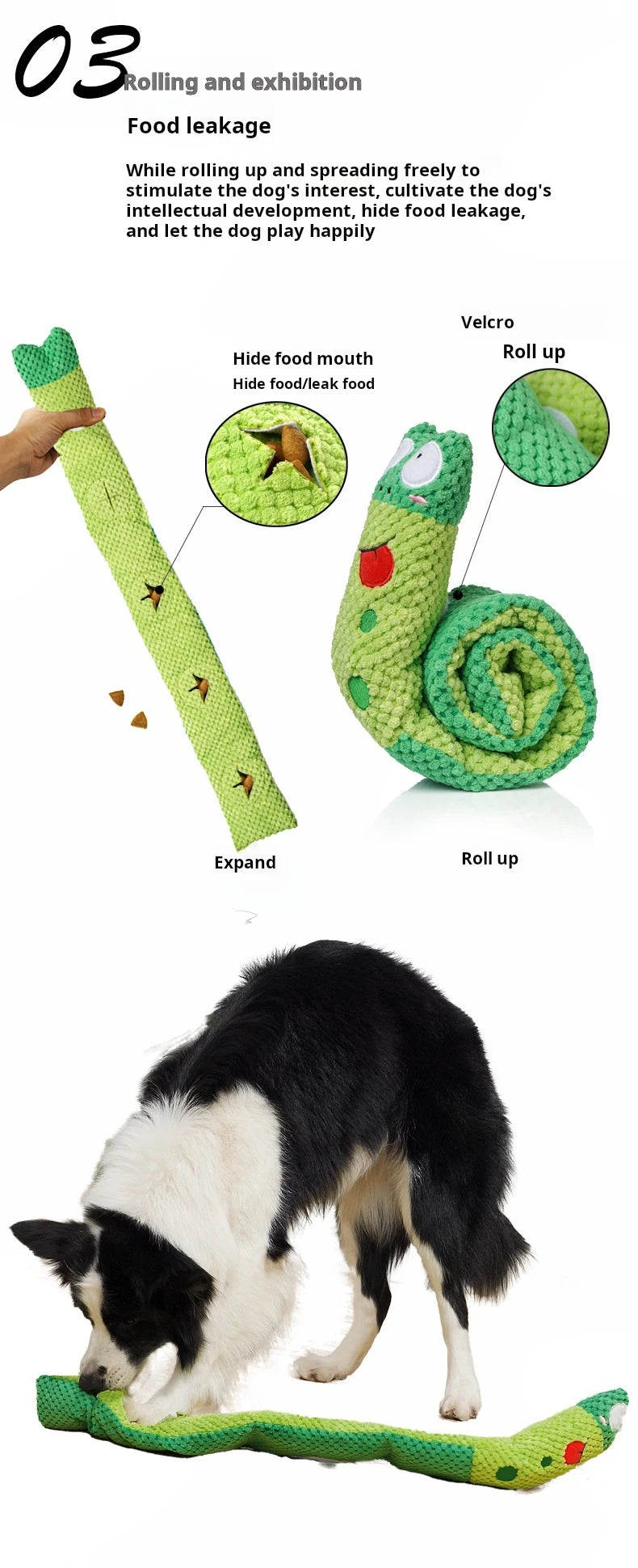 Dog Puzzle Feeder Interactive Toy Indestructible