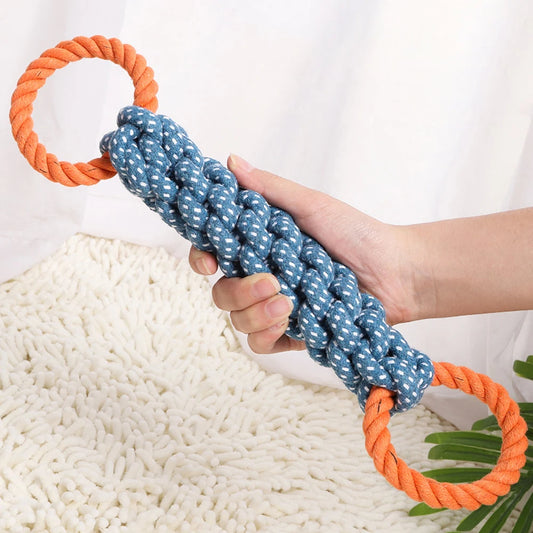 Handwoven Pet Dog Toy for Teeth