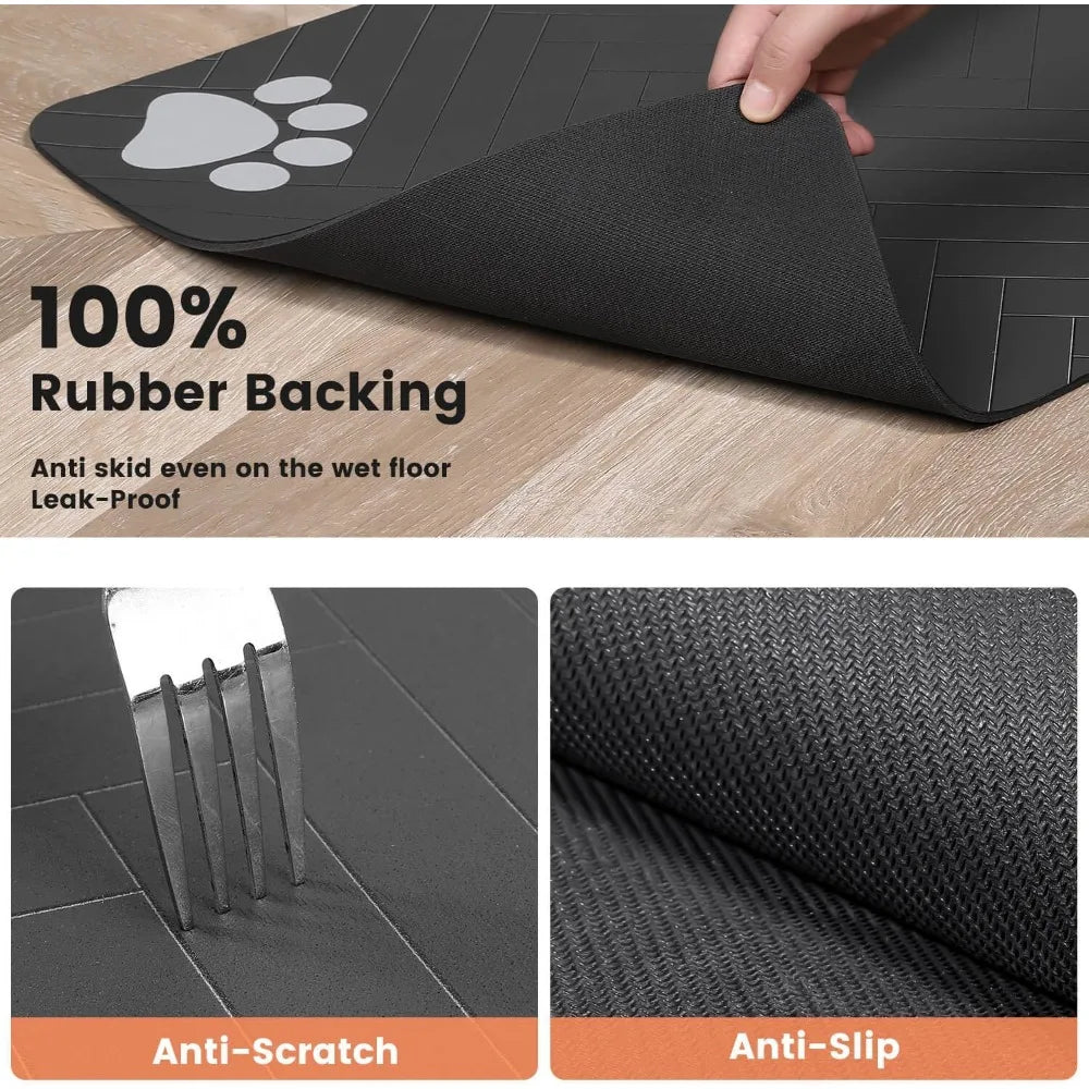 Pet Feeding Mat Absorbent Mat for Food