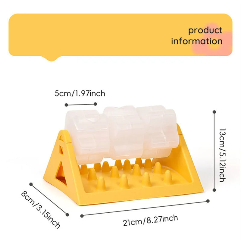 Interactive Slow Feeder Dog Bowl - Puzzle Toy for Anxiety