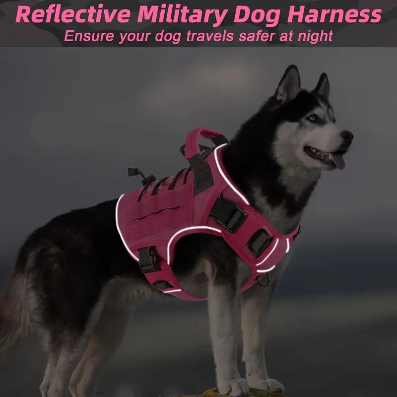 Tactical Dog Harness for Large Dogs