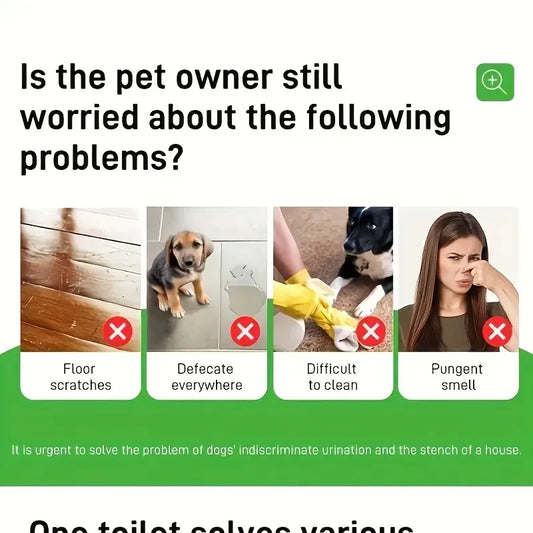 Reusable Silicone and PP Leak-Proof Dog Potty