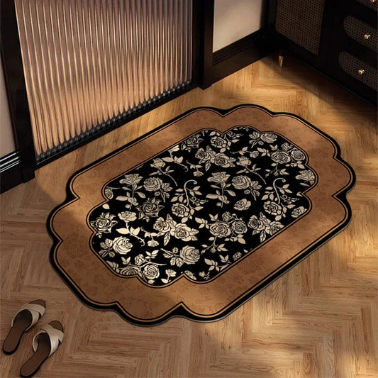 Super absorbent floor mat for bathroom