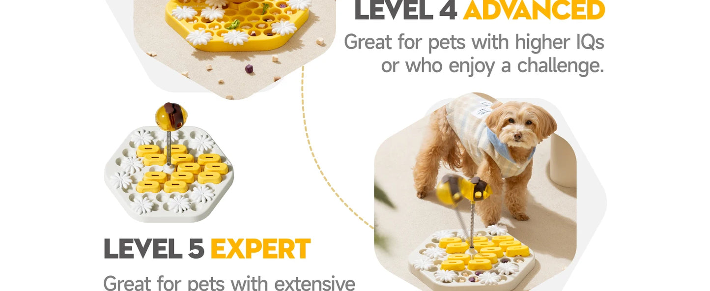 Dog Toys Slow Feeder Interactive Puzzle