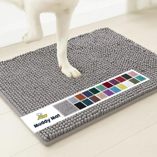 Microfiber Dog Door Mat For Muddy Paws