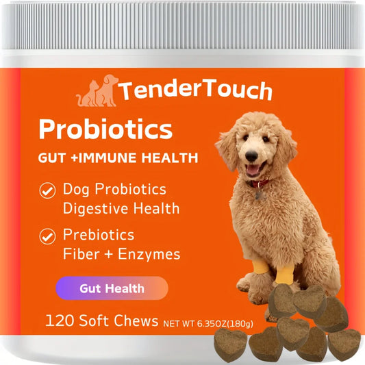 120 Chews - Dog Probiotics for Digestive Support