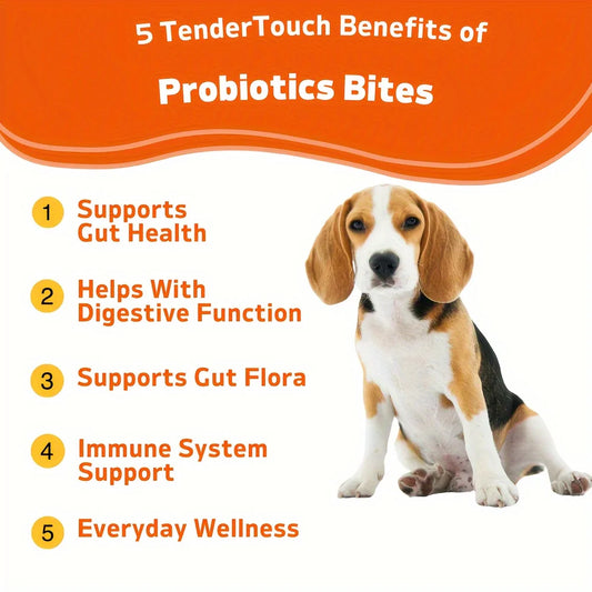 120 Chews - Dog Probiotics for Digestive Support