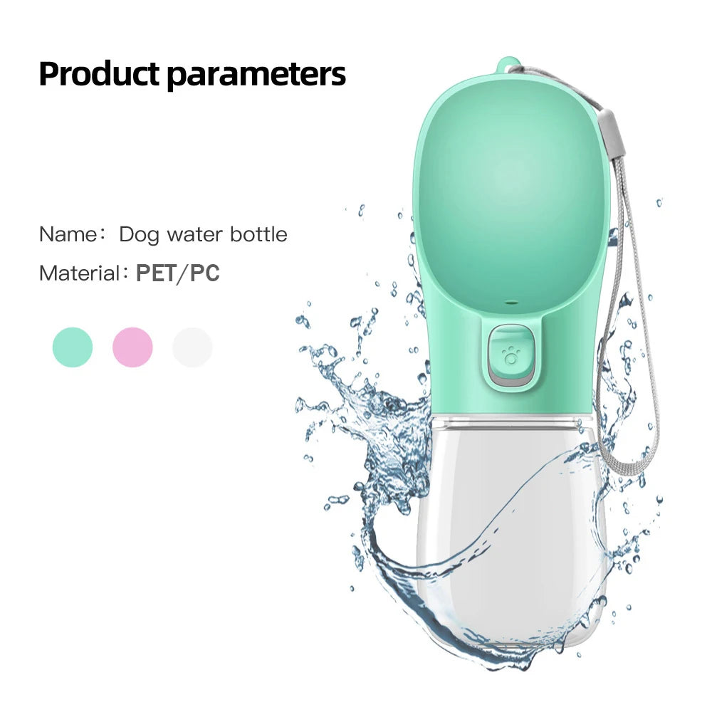 Dog Water Bottle and Bowls Outdoor Travel