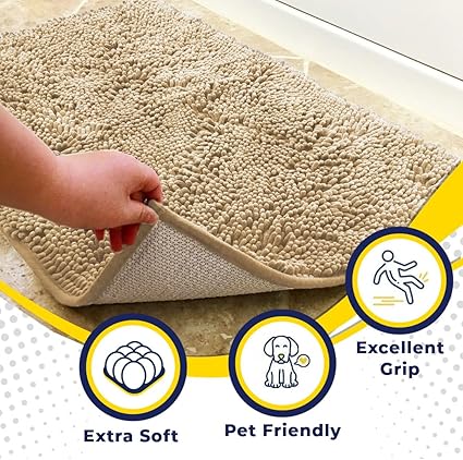 Entryway Dog Door Mat For Muddy Paws