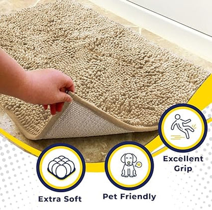Entryway Dog Door Mat For Muddy Paws