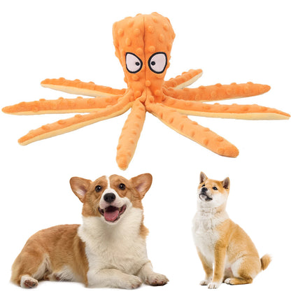 Plush Toy Octopus Dog Interactive Toy Indestructible