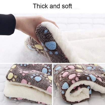 Flannel Pet Sleeping Mat Dog Bed