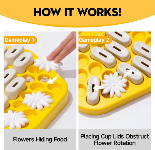 Dog Toys Slow Feeder Interactive Puzzle