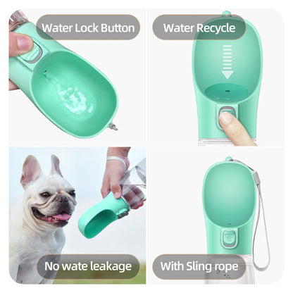 Dog Water Bottle and Bowls Outdoor Travel