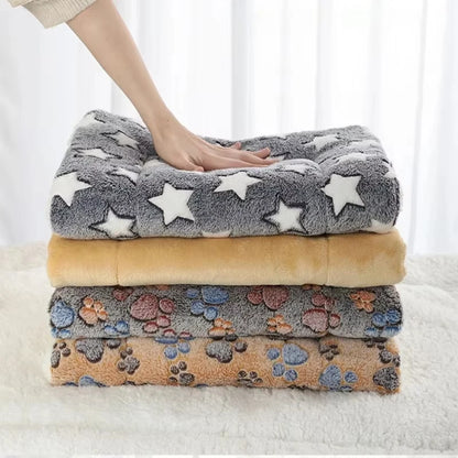 Flannel Pet Sleeping Mat Dog Bed