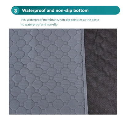 Reusable Dog Pee Pad Blanket Absorbent Diaper