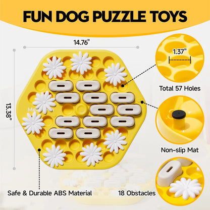 Dog Toys Slow Feeder Interactive Puzzle
