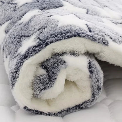 Flannel Pet Sleeping Mat Dog Bed