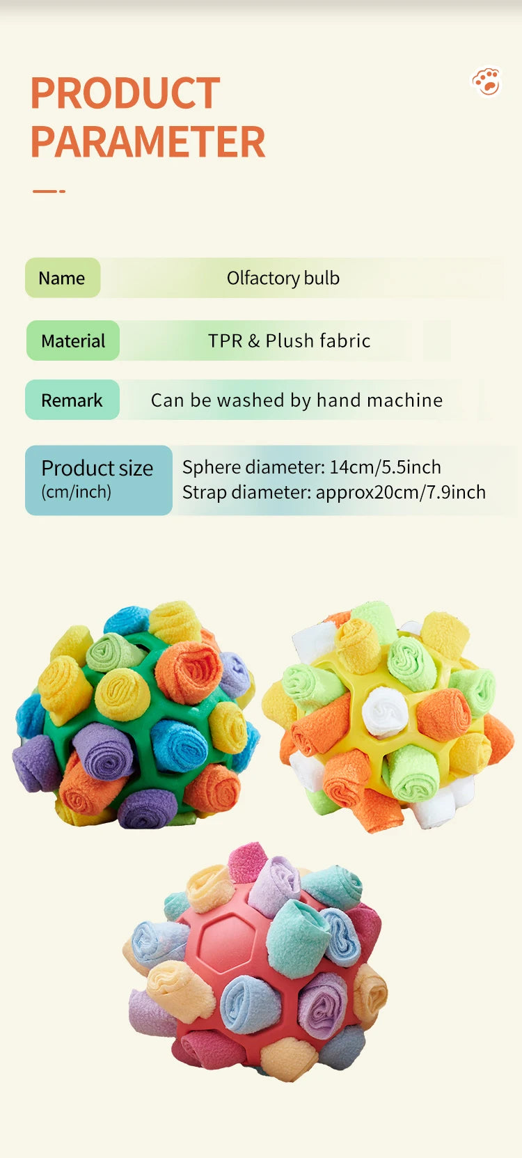 Sniffing Puzzle Interactive Training Pet Toys