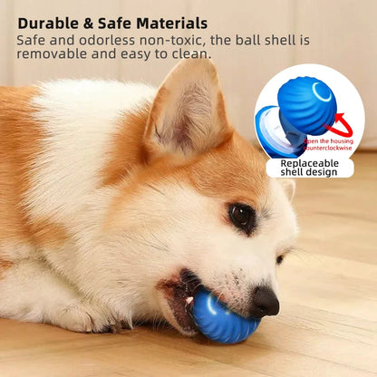 Dog Toy Ball Electronic Interactive Pet Toy Ball Electronic Interactive Fun, Stress Relieving Flexible Self Entertaining Ball