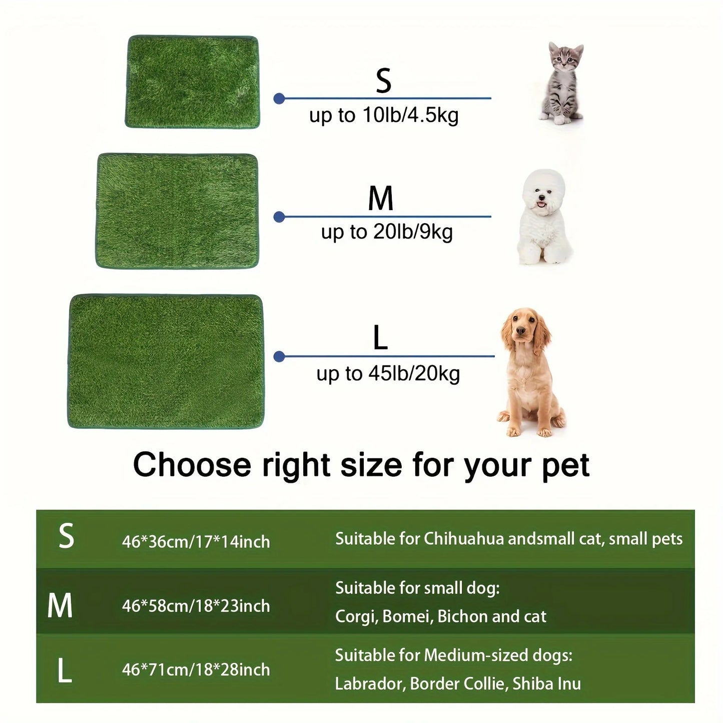Washable & Reusable Dog Potty Training Mat