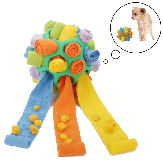 Dog Toy - Sniffing Ball for Hiding Treats