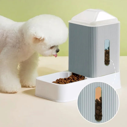 Gravity Pet Feeding Set With Removable Bowls
