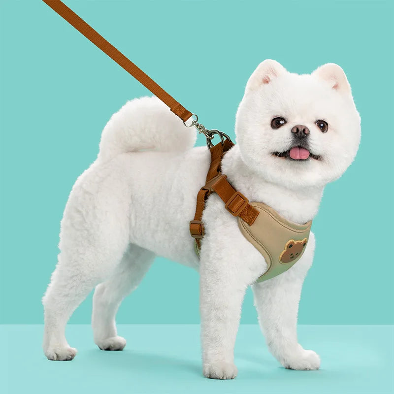 Pet Dog Harness Leash Set Small Medium