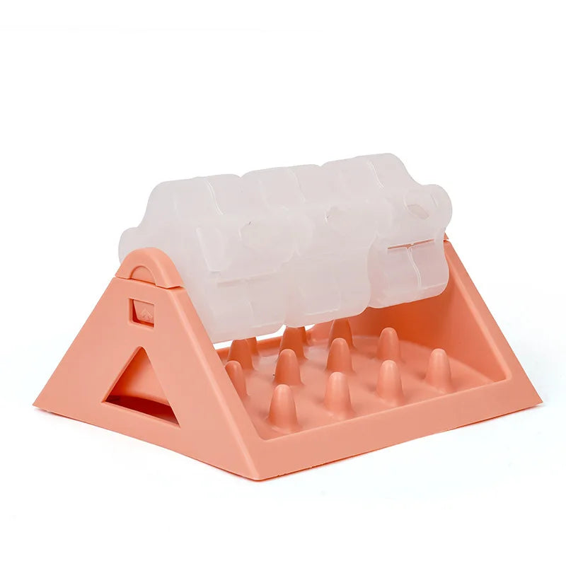 Interactive Slow Feeder Dog Bowl - Puzzle Toy for Anxiety
