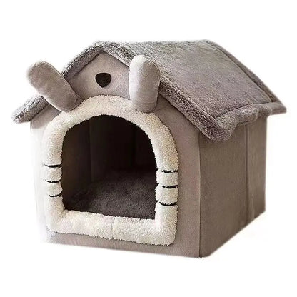 Soft Pet Bed Tent House Dog Kennel
