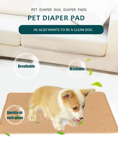 Reusable Dog Pee Pad Blanket Absorbent Diaper