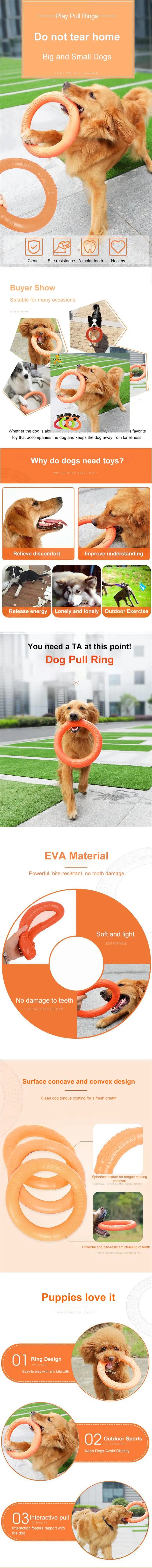 Interactive Training Ring Puller for Dogs