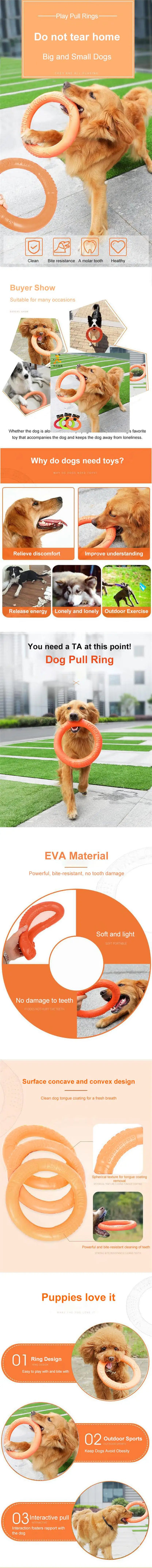 Interactive Training Ring Puller for Dogs