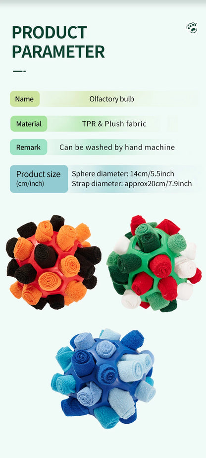 Sniffing Puzzle Interactive Training Pet Toys
