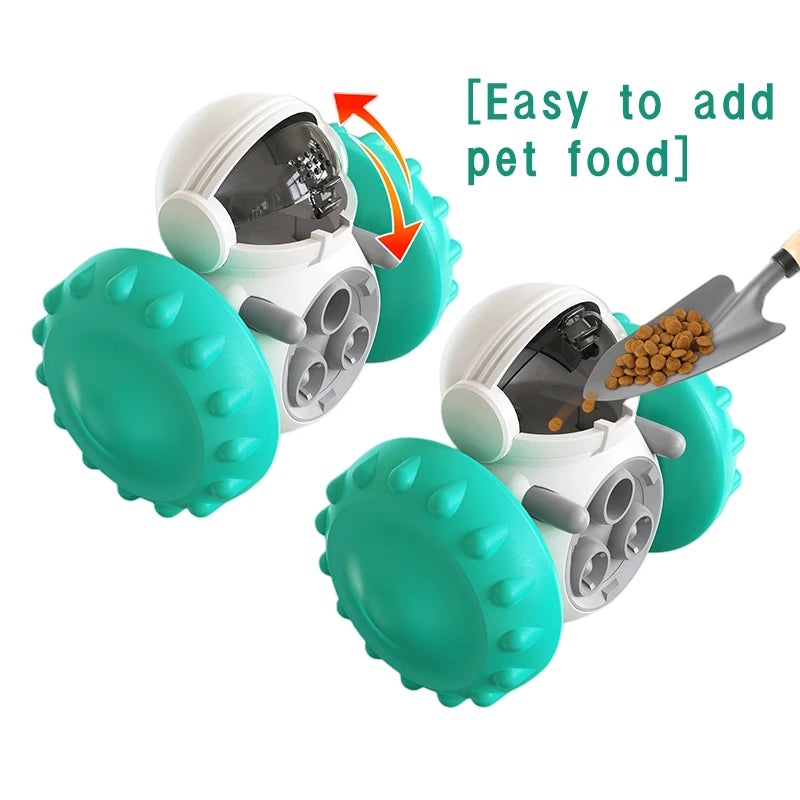 Dog Puzzle Toys Pet Food Interactive Tumbler